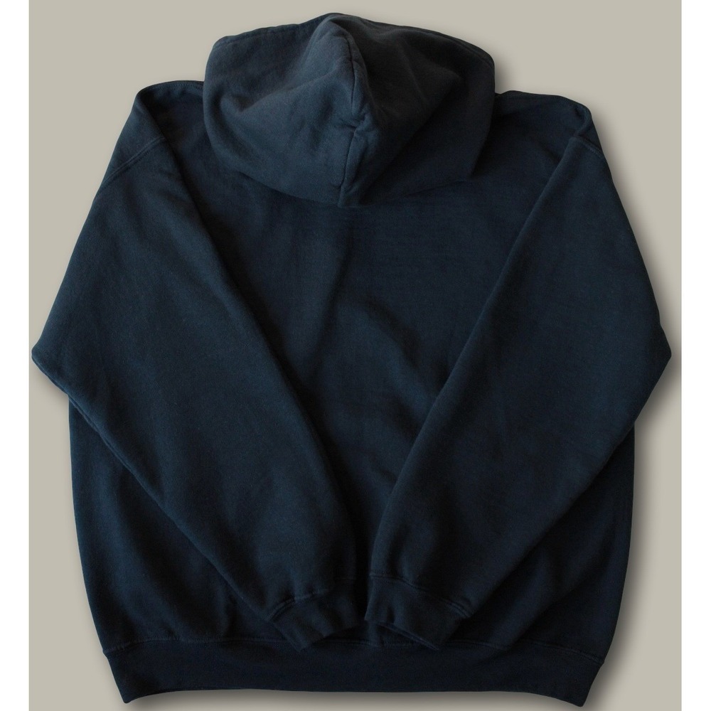 Gildan Heavenly Lake Tahoe 1955 Ski Resort Hoodie Large Black Graphic Sweatshirt - Picture 6 of 6